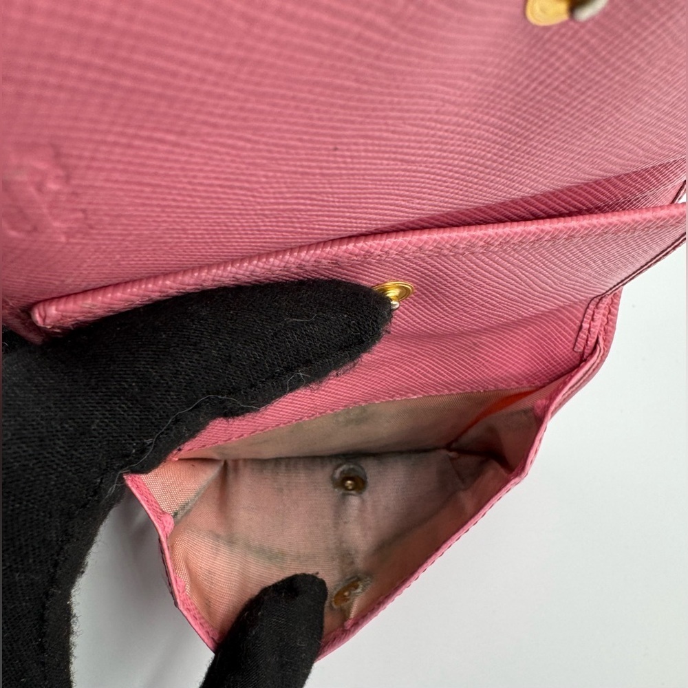 Prada Pink Women's Wallet | Fair Condition - Picture 10 of 12